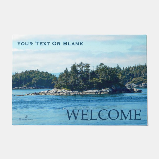 Paillasson L'île de Salish (Devant)