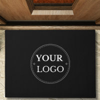 Logo d'affaires moderne noir promotionnel