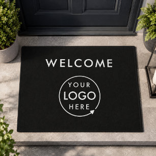 Paillasson Logo d'entreprise   Design Black Modern Profession