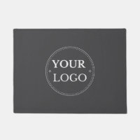 Logo d'entreprise moderne en gris promotionnel