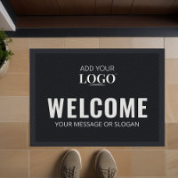 Logo d'entreprise Noir Accueil promotionnel d'entr
