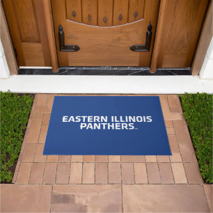 Paillasson Logo du texte Eastern Illinois Panthers