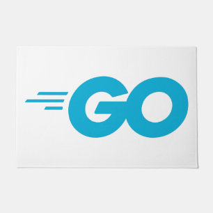 Paillasson Logo Golang (Go Programming Language)