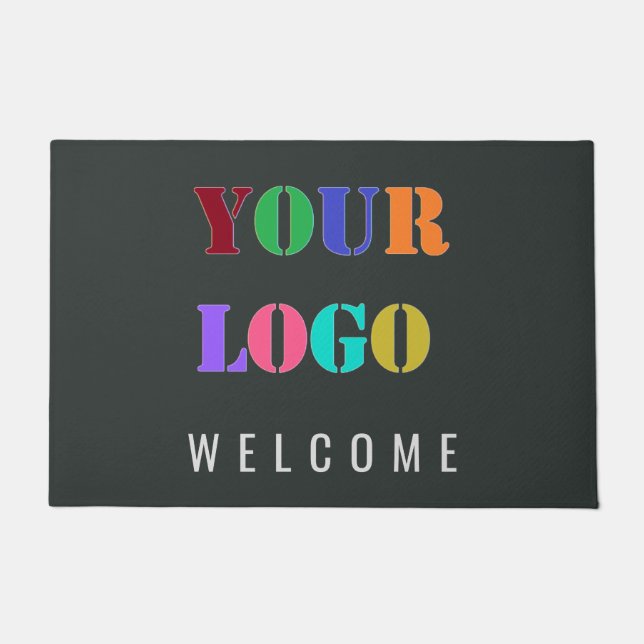 Paillasson Logo personnalisé Votre entreprise Porte-mat perso (Devant)