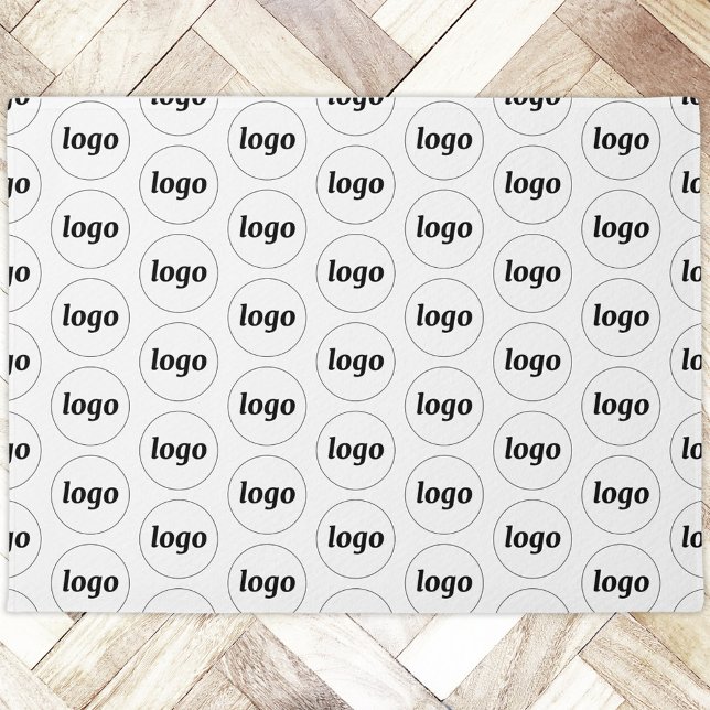 Paillasson Logo simple Motif d'entreprise (Logo pattern business promotional doormat)