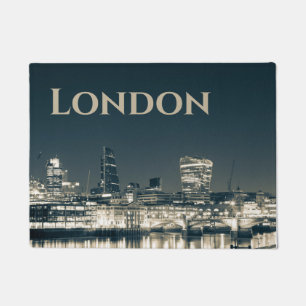 Paillasson Londres Skyline Panorama Urbain Souvenir Cadeau
