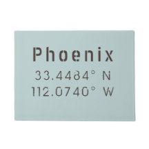 Longitude de la latitude Phoenix