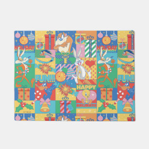 Paillasson LOONEY TUNES™   Joyeuses fêtes Motif de Noël
