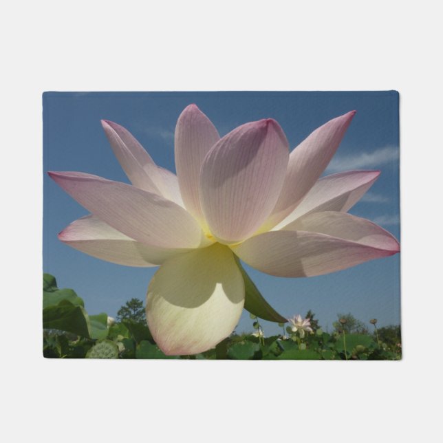 Paillasson Lotus Flower et Blue Sky II (Devant)