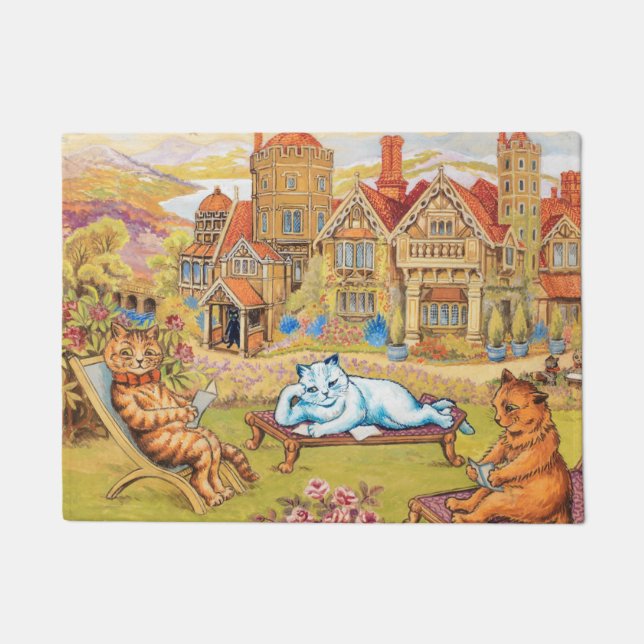 Paillasson Louis Wain (Devant)