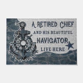 Paillasson Lovely A Retired Chief His Beautiful Navigator