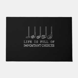 Paillasson Lover  La Vie Est Pleine De Choix Importants