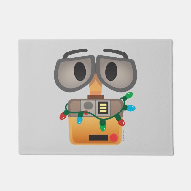 Paillasson Lumières de Noël WALL-E (Devant)