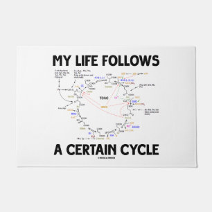 Paillasson Ma Vie Suit Un Certain Humour Cycle Krebs