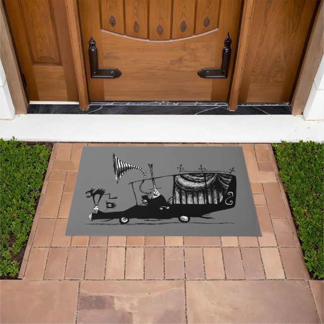 Paillasson Maire de Halloween Town Drise Hearse (De plein air)