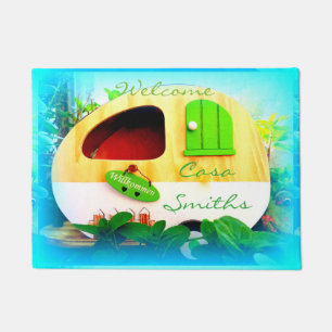 Paillasson maison gitane personnalisée Thunder_Cove