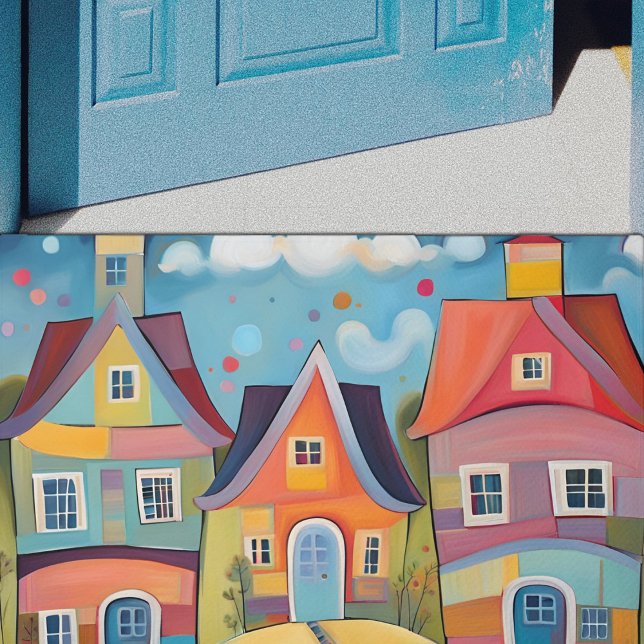 Paillasson Maisons lunaires (Créateur téléchargé)