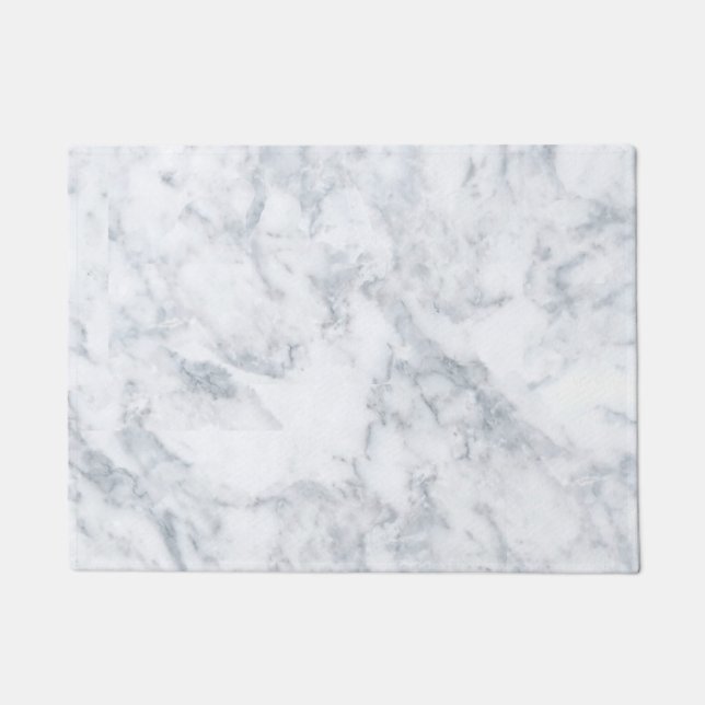 Paillasson Marbre blanc classique (Devant)