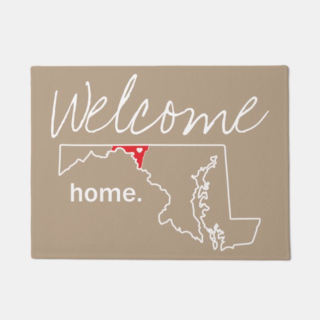 Paillasson Maryland Home County Door Mat - Washington Co. (Devant)