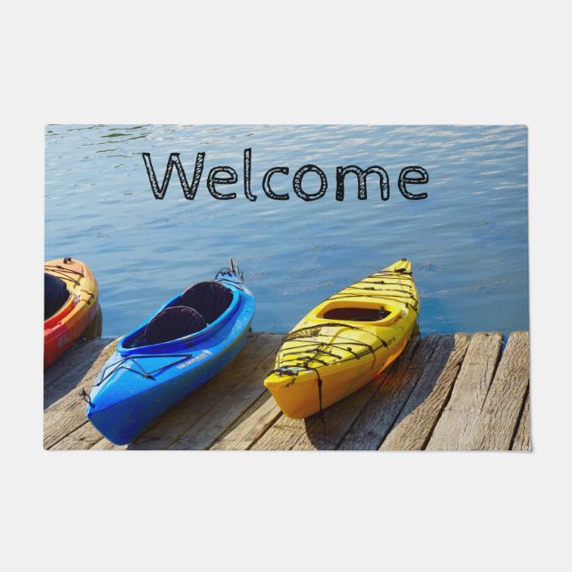 Paillasson Mat de bienvenue de Kayaks (Devant)