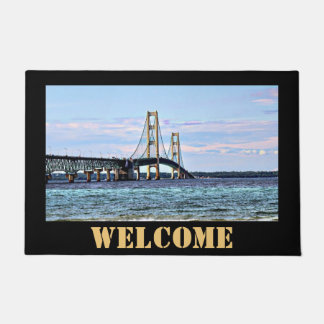 Paillasson Mat de bienvenue du pont Mackinac