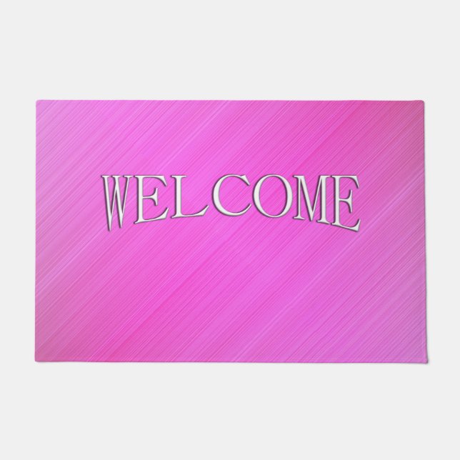 Paillasson Mat de bienvenue Pinky Do Wa (Devant)