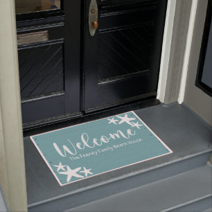 Paillasson Mat de la porte d'accueil de la plage, matelas ava