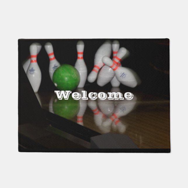 Paillasson Mat de la porte de Bowling (Devant)