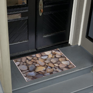 Paillasson Mat de la porte de galets