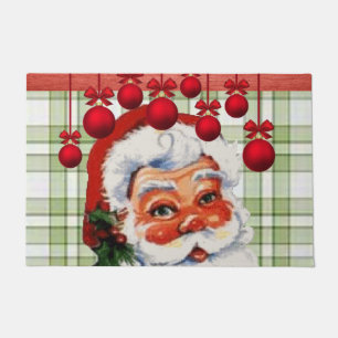 Paillasson Mat de la porte de Noël, Père Noël