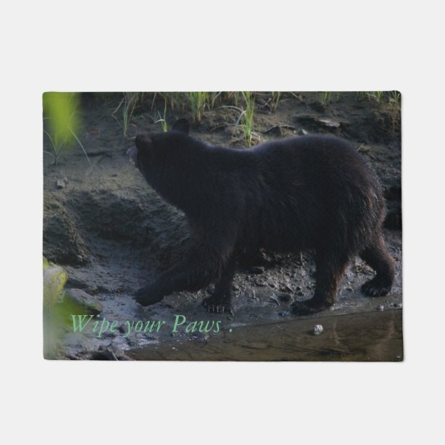 Paillasson Mat de la porte d'ours (Devant)