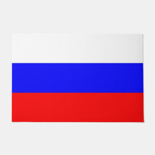 Paillasson Mat de porte avec drapeau de la Russie