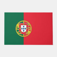 Mat de porte avec drapeau du Portugal