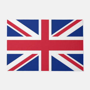 Paillasson Mat de porte avec drapeau du Royaume-Uni