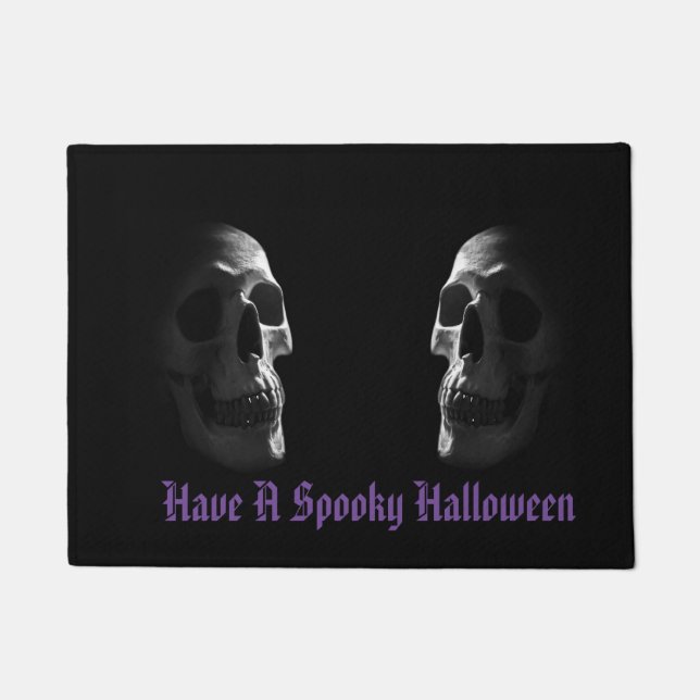 Paillasson Mat de porte d'Halloween (Devant)