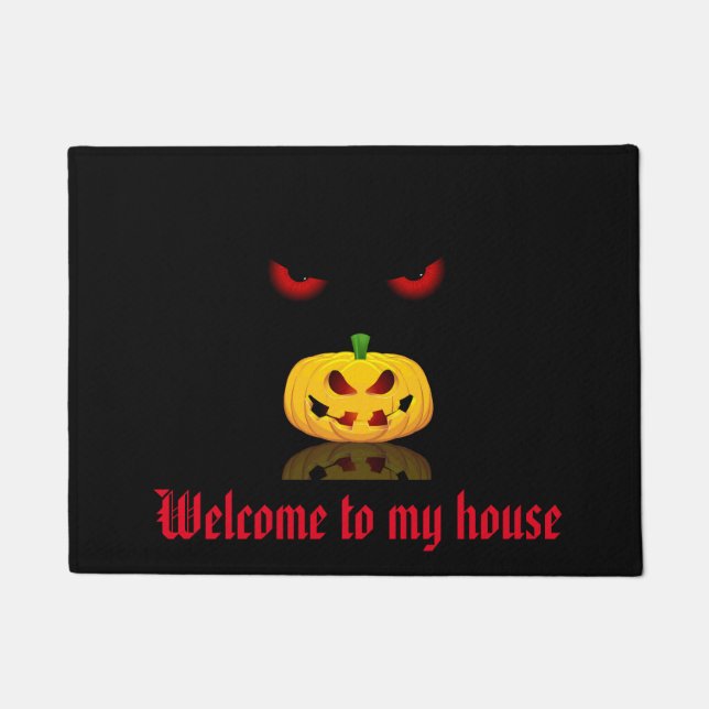 Paillasson Mat de porte d'Halloween (Devant)