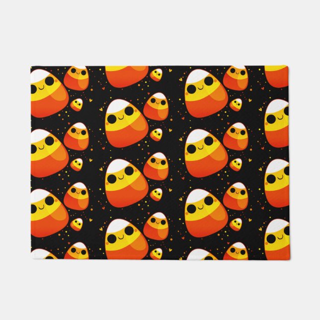 Paillasson Mat de porte d'Halloween (Devant)