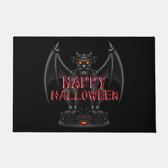 Paillasson Mat de porte d'Halloween (Devant)