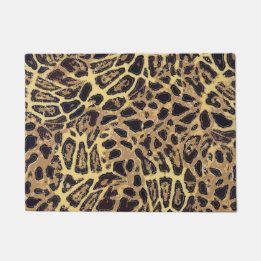 Paillasson Mat de porte Leopard 18 po x 24 po