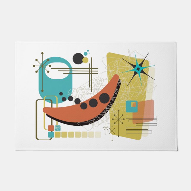 Paillasson Mat de porte rétro classique (Devant)