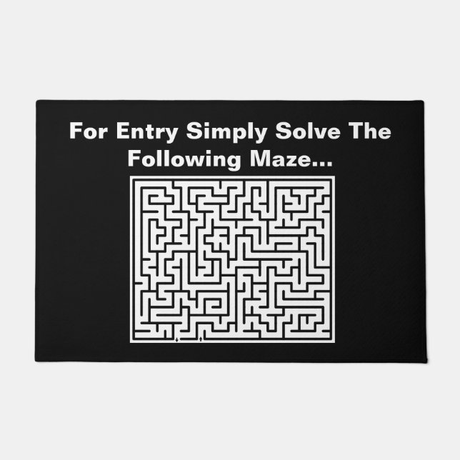 Paillasson Mat Maze Door (Devant)