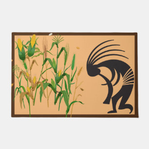 Paillasson Matmat de porte Cornfield Springtime Kokopelli