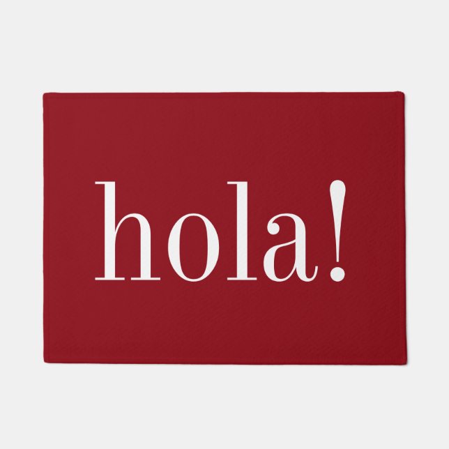 Paillasson Mats d'accueil espagnols (Devant)