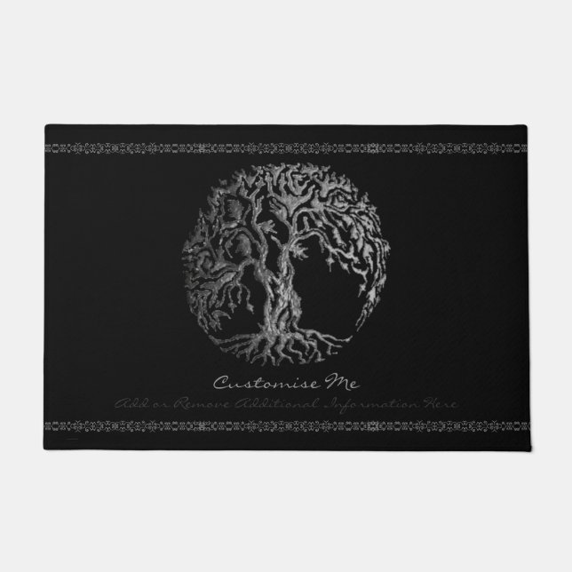 Paillasson Mehndi Tree of Life (Devant)