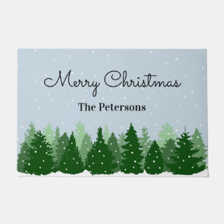 Paillasson Merry Christmas Personalized Doormat