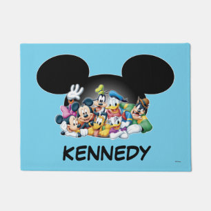 Paillasson Mickey & Friends   Groupe dans Mickey Ears