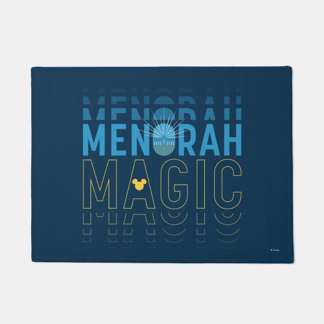 Paillasson Mickey Mouse | Menorah Magic (Devant)