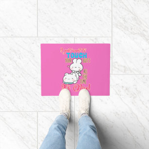 Paillasson Mignon Lapin Drôle Je Veux Seulement Toucher Ton D