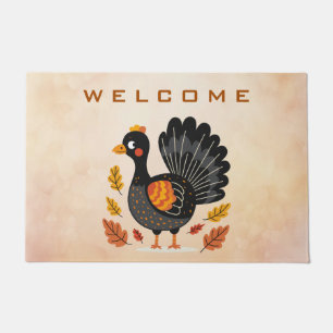 Paillasson Mignonne Turquie Bon thanksgiving mat