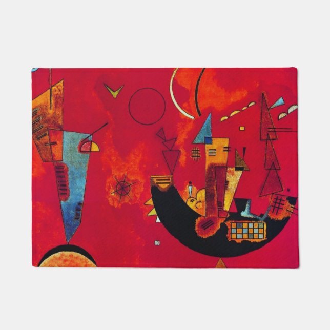 Paillasson Mit und Gegen, 1929 par Wassily Kandinsky (Devant)